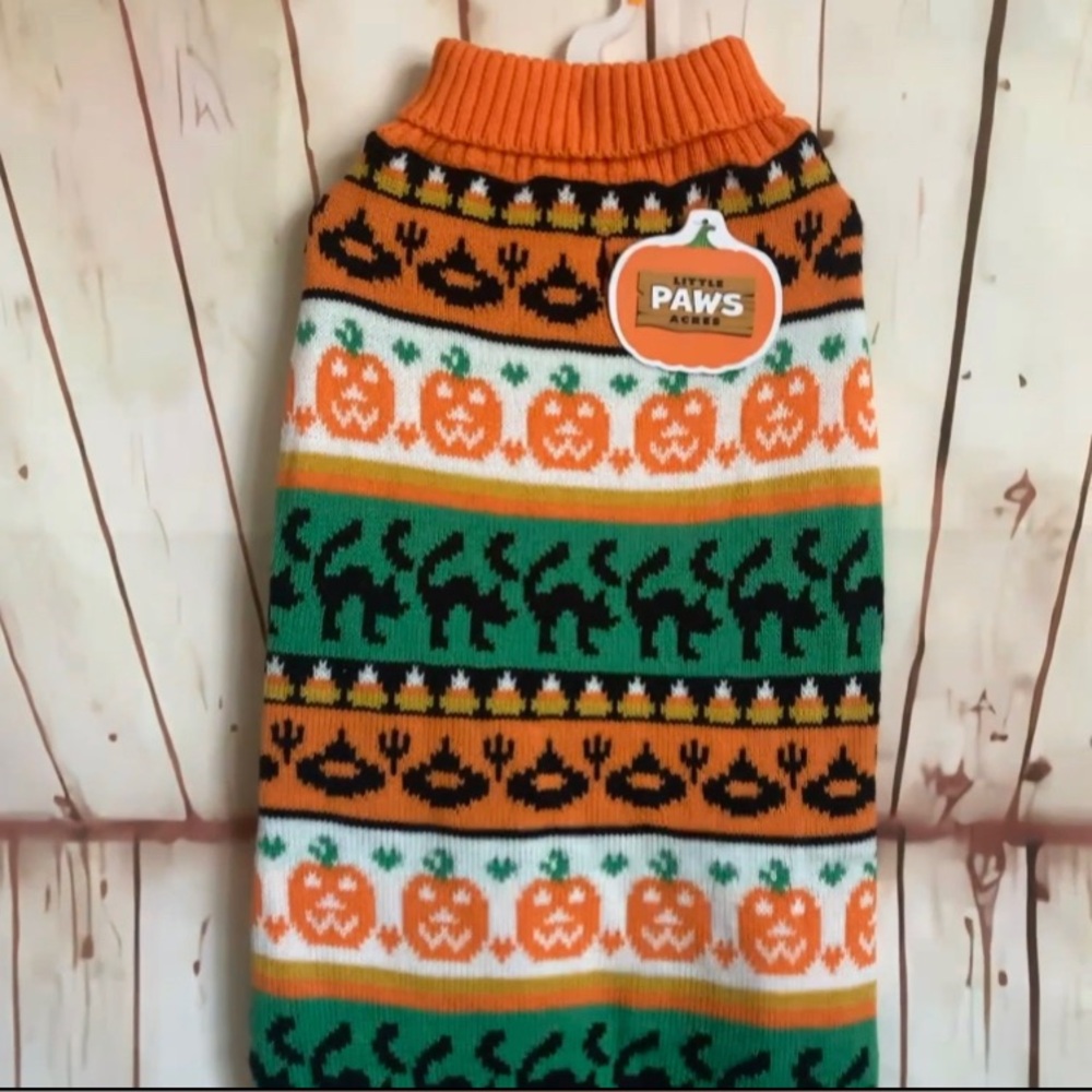 DOGGY HALLOWEEN SWEATER